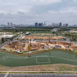 View Căn Hộ Materi Cosmo Central chụp từ trên cao ngày 23-04-2026